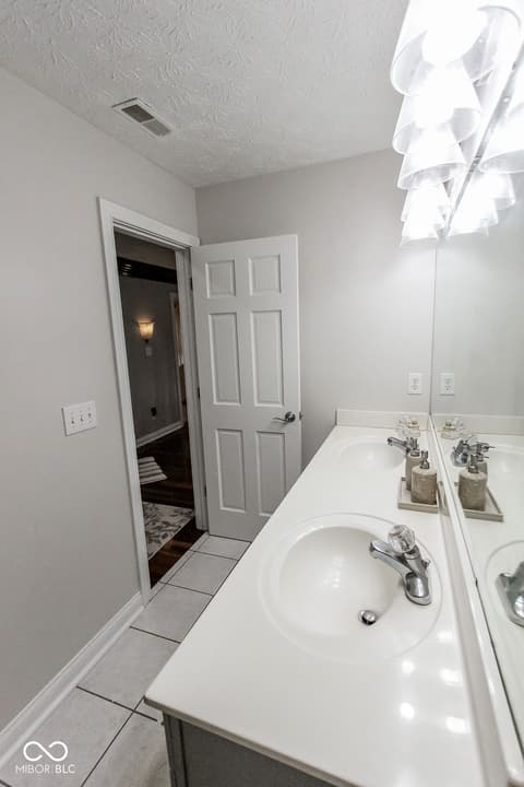 Bathroom at 7619 Oak Grove Drive, Indianapolis, IN