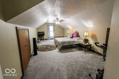 Bedroom at 7619 Oak Grove Drive, Indianapolis, IN
