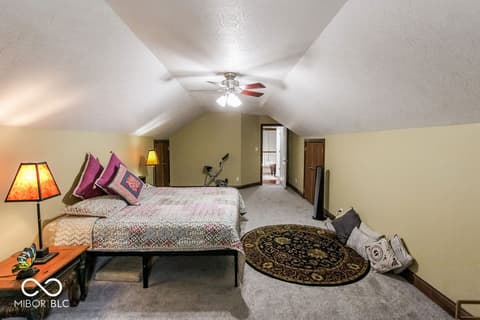 Bedroom at 7619 Oak Grove Drive, Indianapolis, IN