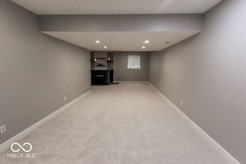 Basement at 7619 Oak Grove Drive, Indianapolis, IN