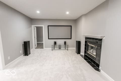 Media Room — 7619 Oak Grove Drive, Indianapolis, IN