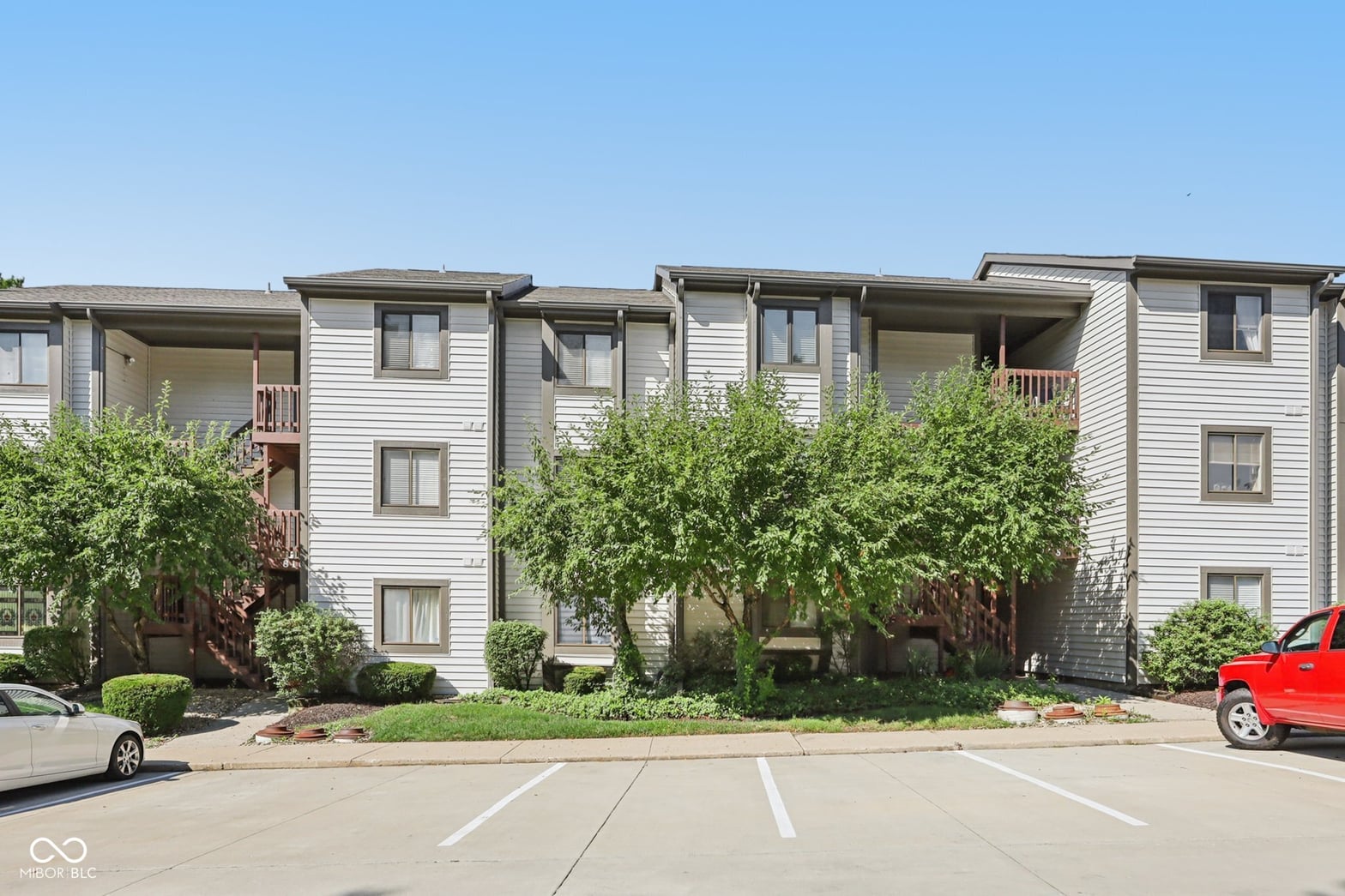 Front exterior at 8168 Shorewalk Drive, Indianapolis, IN
