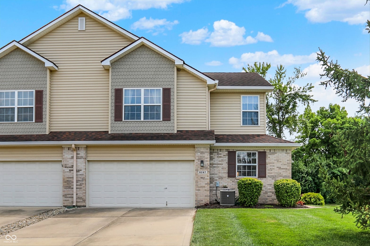 Front exterior at 6247 Eller Creek Way, Fishers, IN