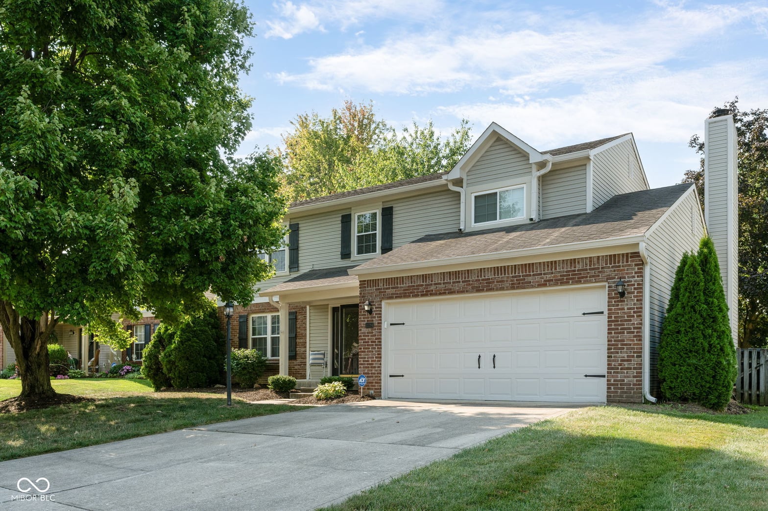 Front exterior at 6294 Valleyview Drive, Fishers, IN