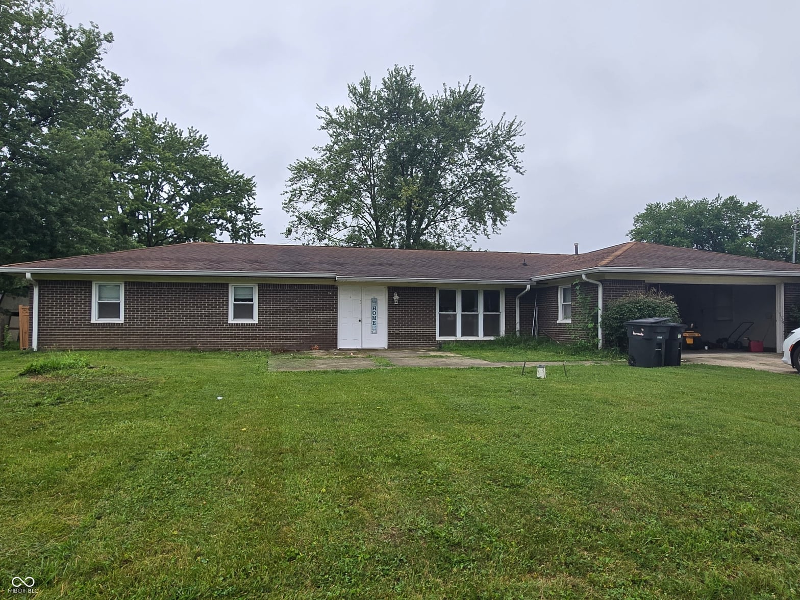 Front exterior at 3598 N State Road 9, Greenfield, IN