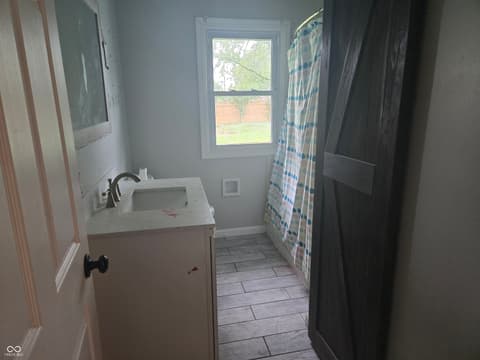 Bathroom at 3598 N State Road 9, Greenfield, IN