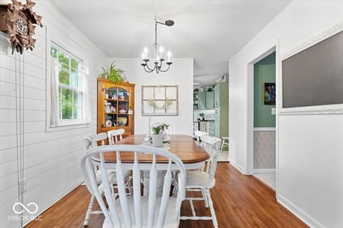 Dining room at 6011 Buttonwood Drive, Noblesville, IN
