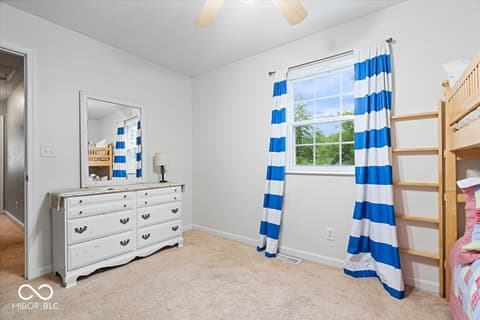 Bedroom at 6011 Buttonwood Drive, Noblesville, IN