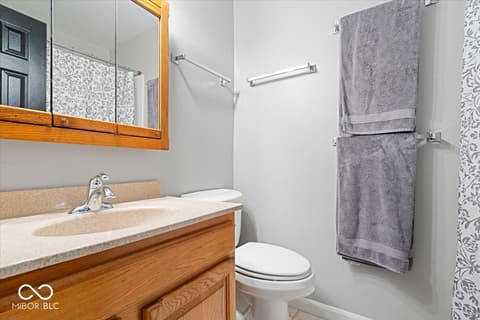 Bathroom at 6011 Buttonwood Drive, Noblesville, IN