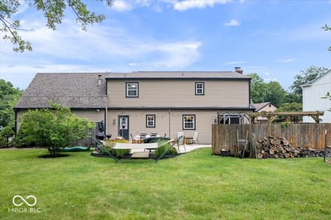 Backyard at 6011 Buttonwood Drive, Noblesville, IN