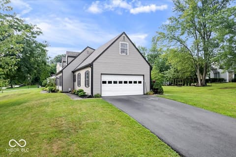 Side exterior at 6011 Buttonwood Drive, Noblesville, IN