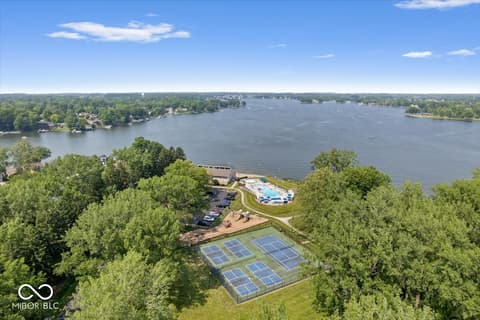 Aerial view at 6011 Buttonwood Drive, Noblesville, IN