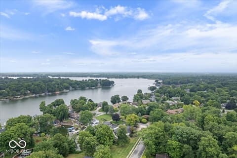 Aerial view at 6011 Buttonwood Drive, Noblesville, IN