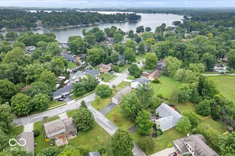 Aerial view at 6011 Buttonwood Drive, Noblesville, IN