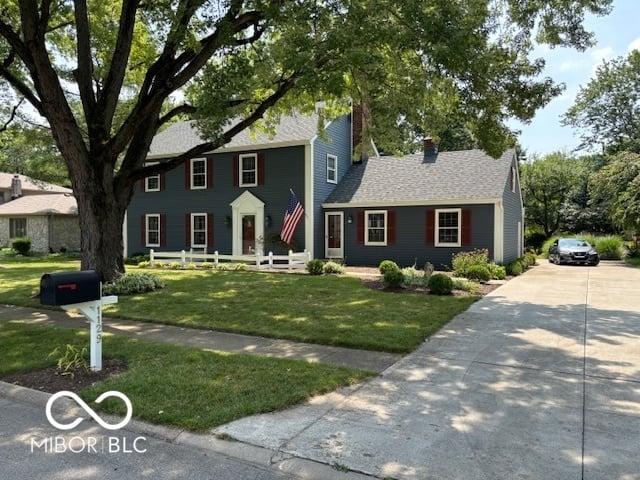 Front exterior at 1129 Fairbanks Drive, Carmel, IN
