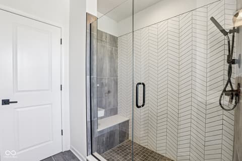 Primary bathroom at 10858 Cold Spring Drive, Fishers, IN
