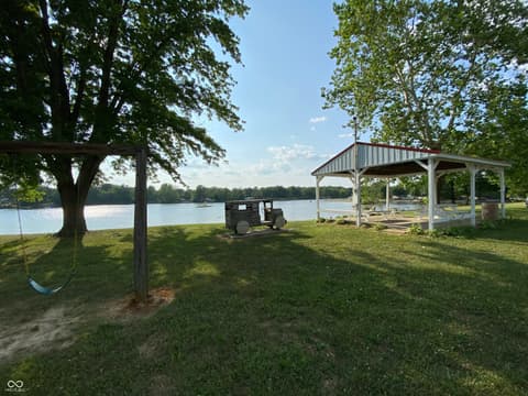 Yard at 3514 W Mill Creek Drive, Kingman, IN