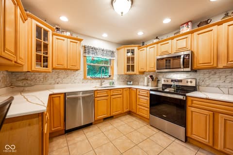 Kitchen at 5941 Jordan Village Road, Poland, IN