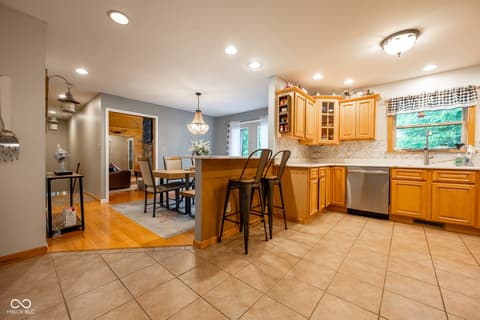 Kitchen at 5941 Jordan Village Road, Poland, IN