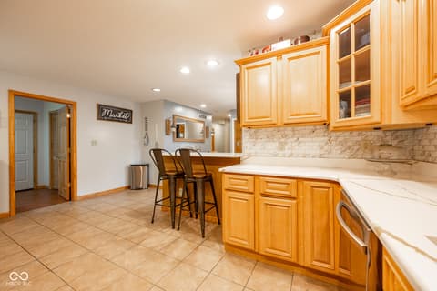 Kitchen at 5941 Jordan Village Road, Poland, IN