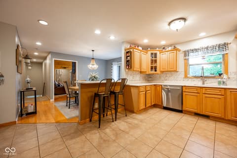 Kitchen at 5941 Jordan Village Road, Poland, IN