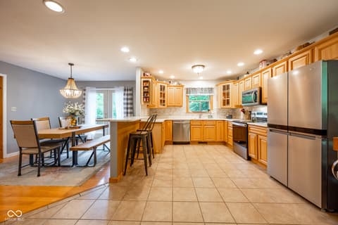 Kitchen at 5941 Jordan Village Road, Poland, IN