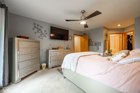 Bedroom at 5941 Jordan Village Road, Poland, IN