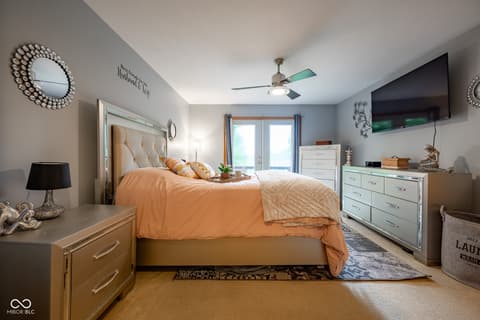 Bedroom at 5941 Jordan Village Road, Poland, IN