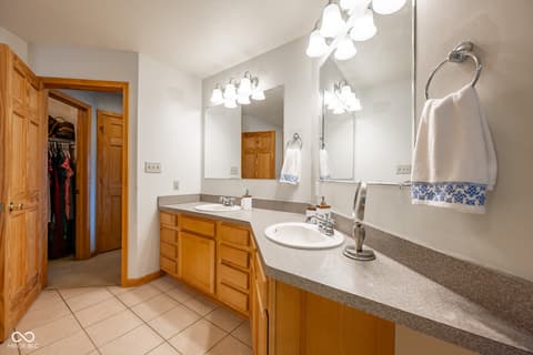 Bathroom at 5941 Jordan Village Road, Poland, IN