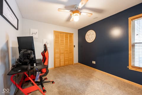 Home office at 5941 Jordan Village Road, Poland, IN