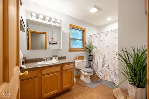 Bathroom at 5941 Jordan Village Road, Poland, IN