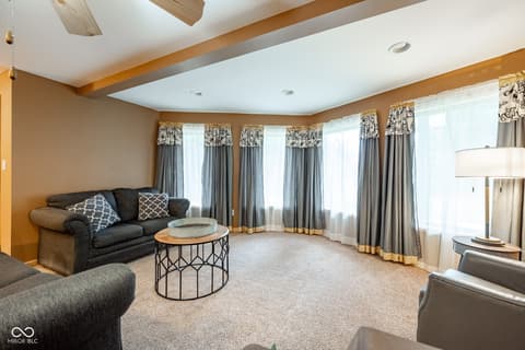 Living room at 5941 Jordan Village Road, Poland, IN