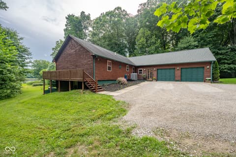 Front exterior at 5941 Jordan Village Road, Poland, IN