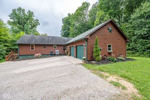 Front exterior at 5941 Jordan Village Road, Poland, IN