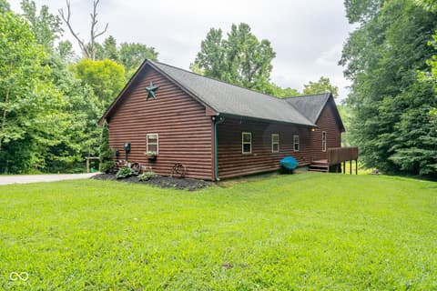 Side exterior at 5941 Jordan Village Road, Poland, IN