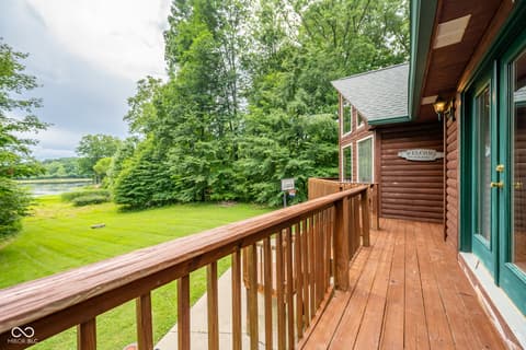 Outdoor living area at 5941 Jordan Village Road, Poland, IN