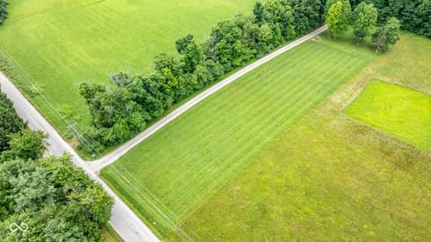 Aerial view at 5941 Jordan Village Road, Poland, IN