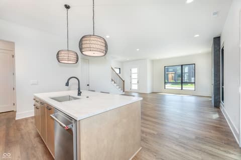 Kitchen at 8694 Morgan Drive, Fishers, IN