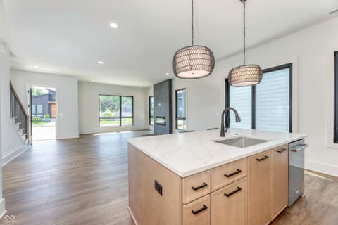 Kitchen at 8694 Morgan Drive, Fishers, IN