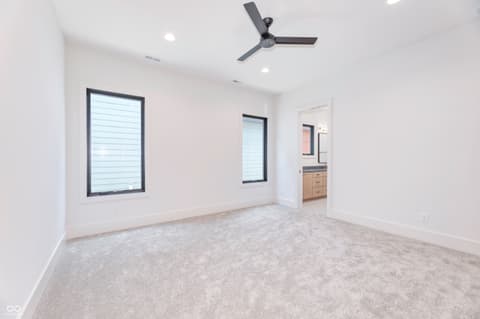 Primary bedroom at 8694 Morgan Drive, Fishers, IN