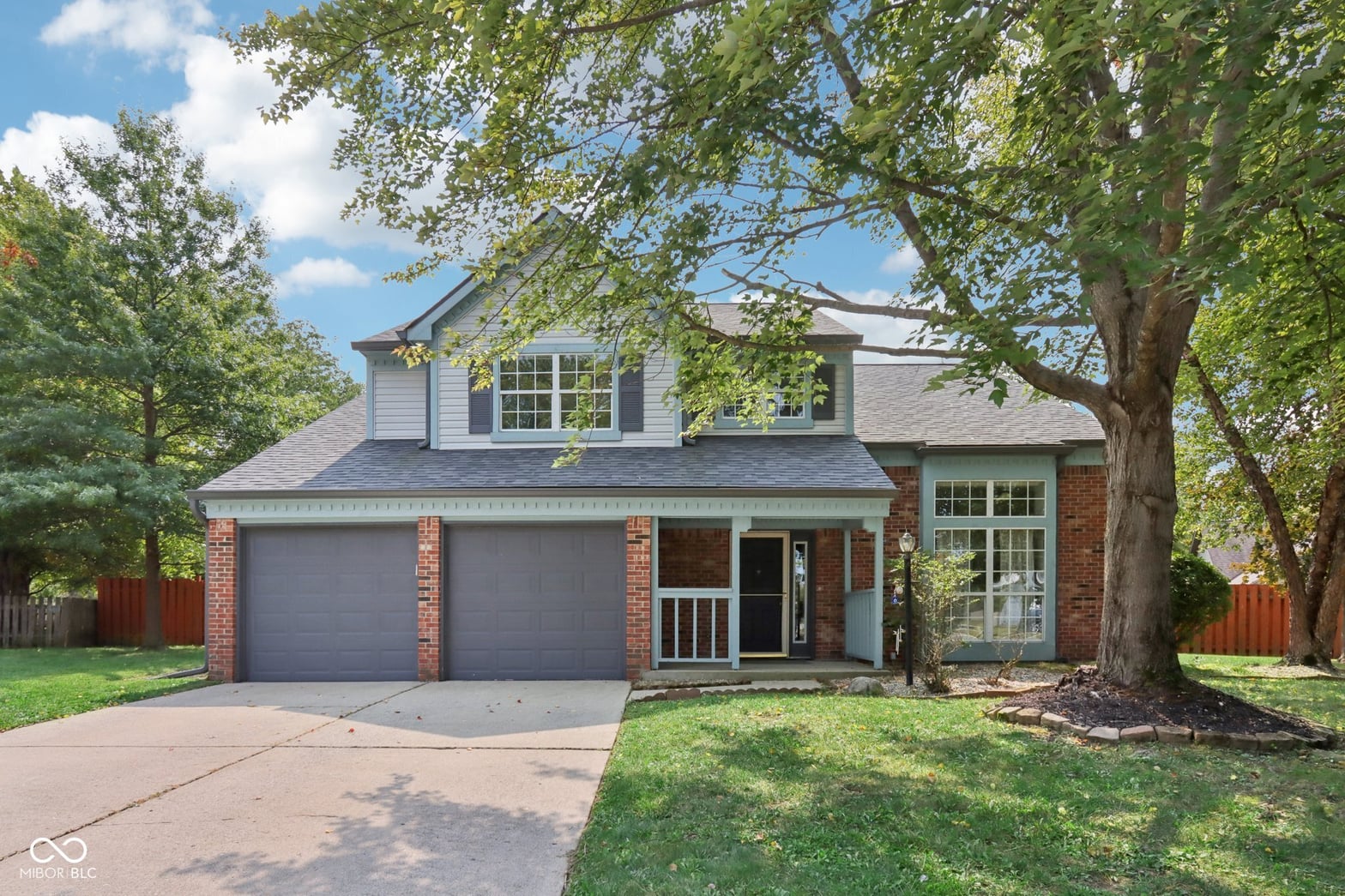 Front exterior at 11411 Trenton Court, Fishers, IN