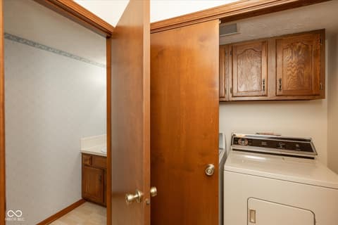 Laundry room at 540 Conner Creek Drive, Fishers, IN