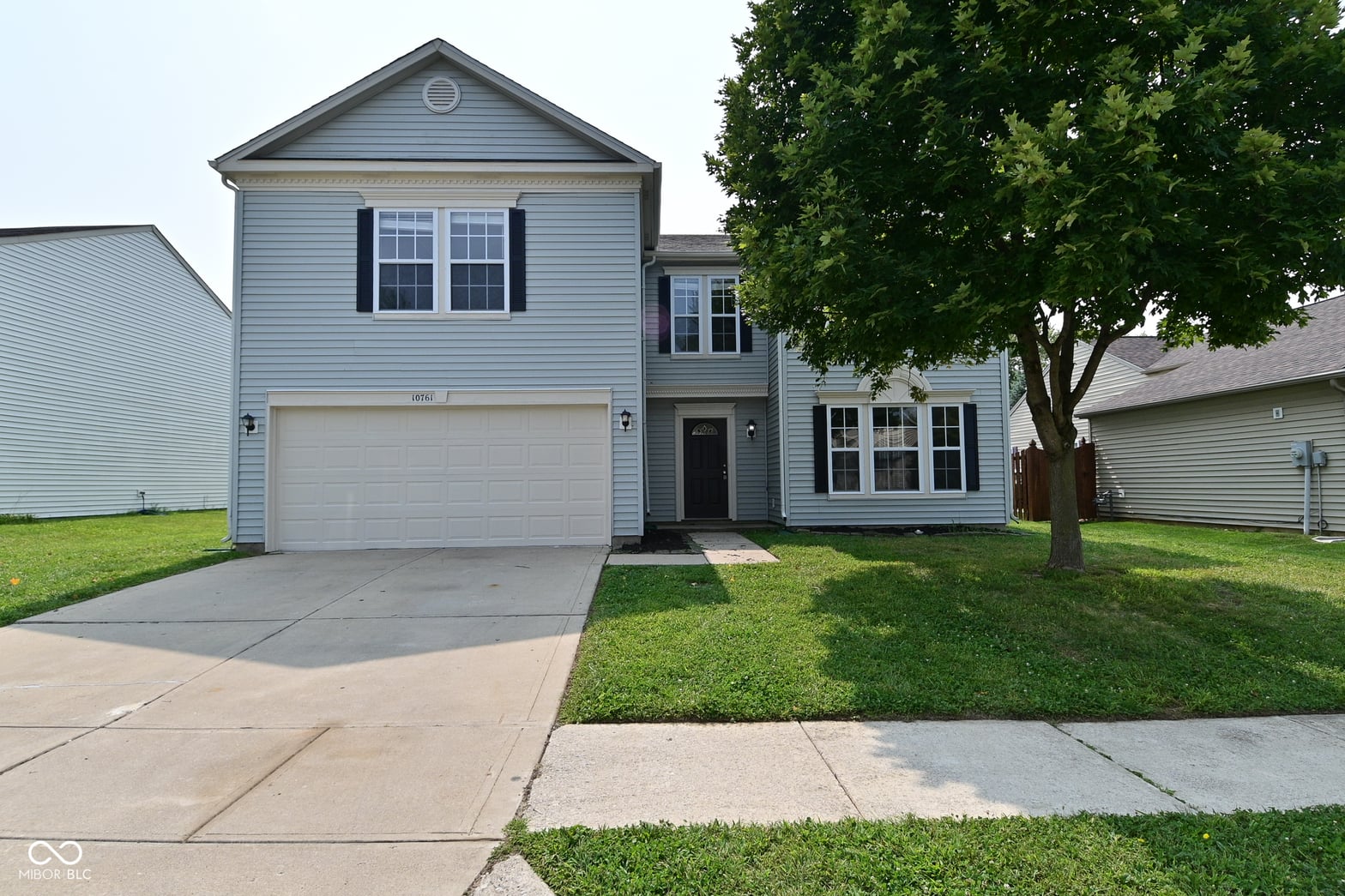 Front exterior at 10761 Parker Drive, Indianapolis, IN