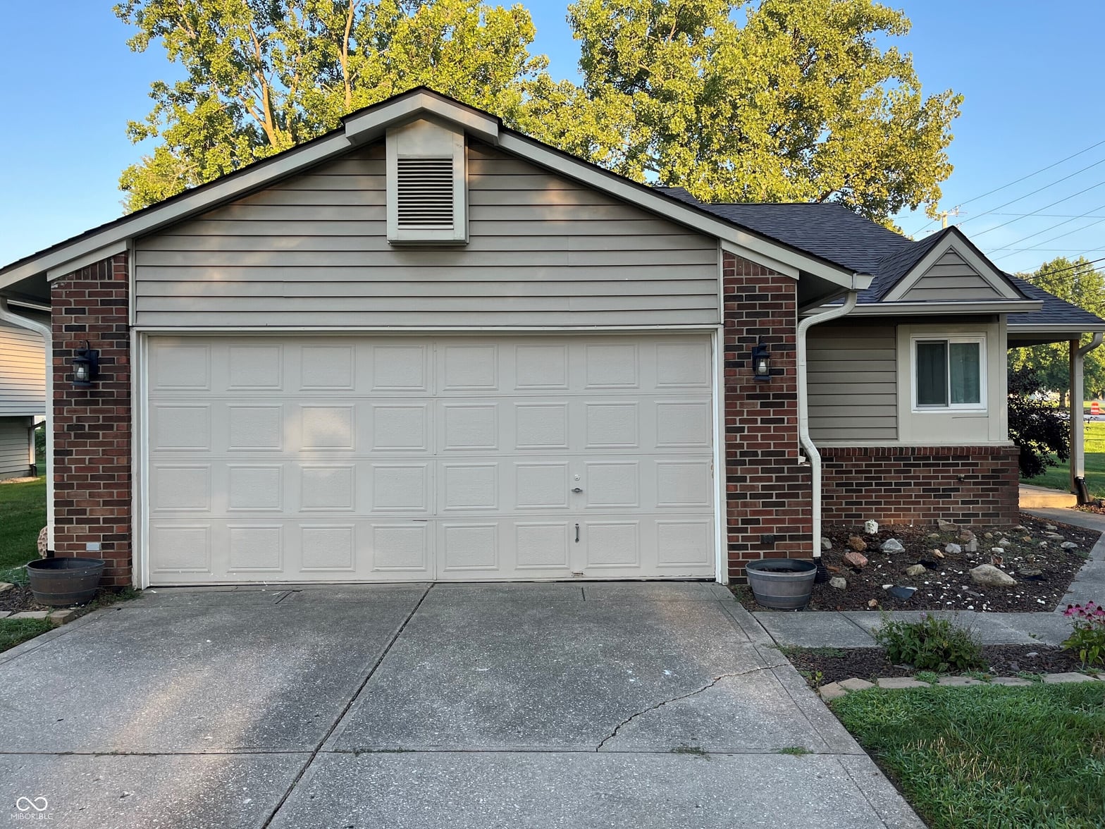 Front exterior at 1292 Timber Creek Lane, Greenwood, IN