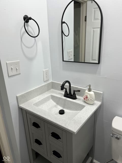 Bathroom at 1292 Timber Creek Lane, Greenwood, IN