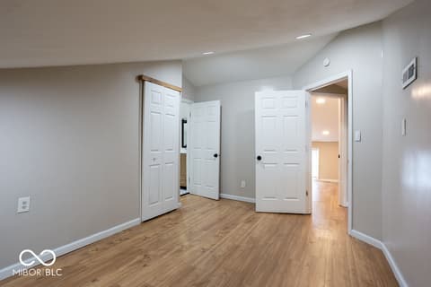Primary bedroom at 2910 Meredith Avenue, Indianapolis, IN