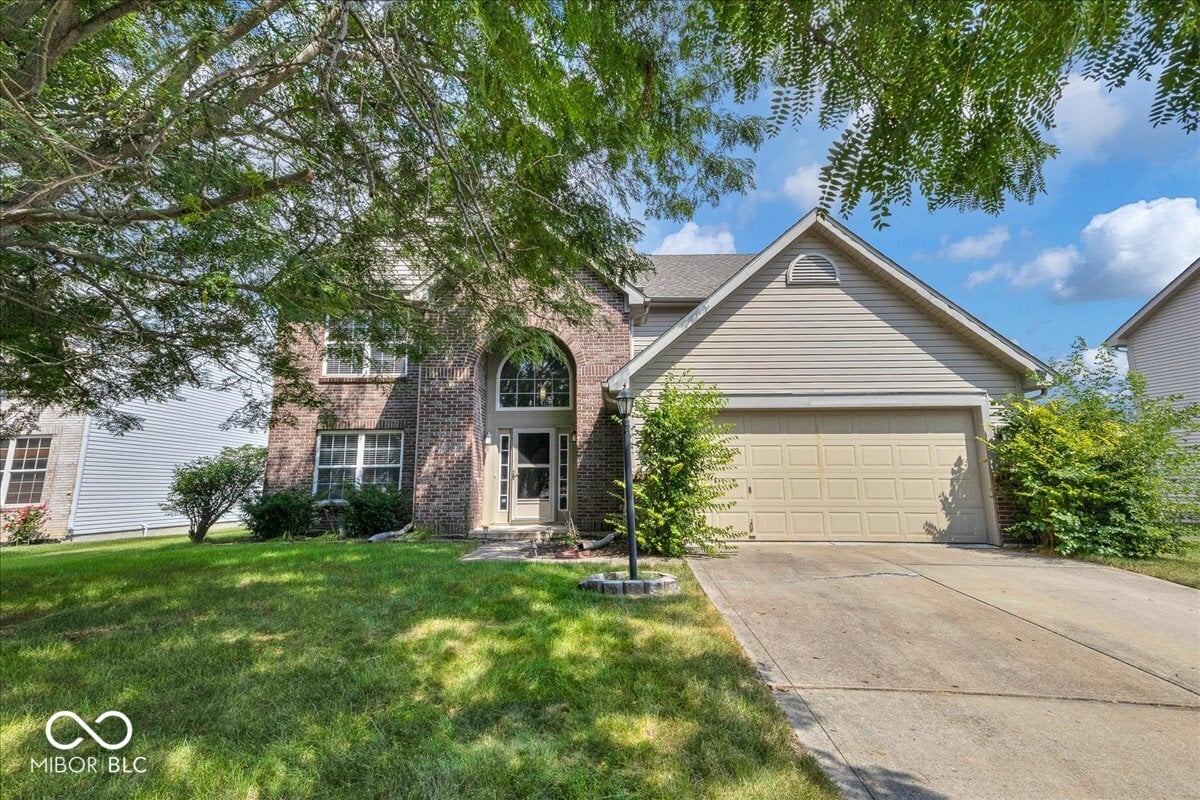 Front exterior at 11791 Moate Drive, Fishers, IN