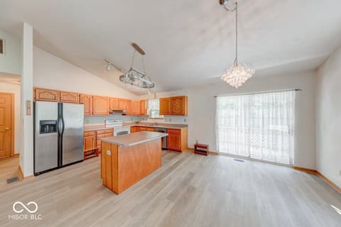 Kitchen at 8157 Center Lake Road, Nineveh, IN