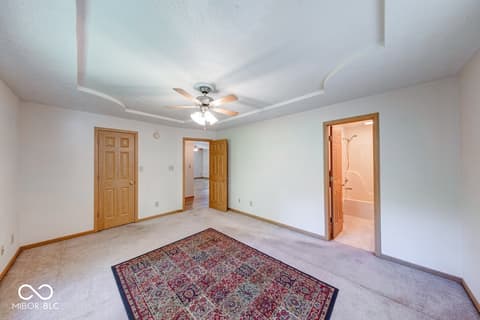 Bedroom at 8157 Center Lake Road, Nineveh, IN