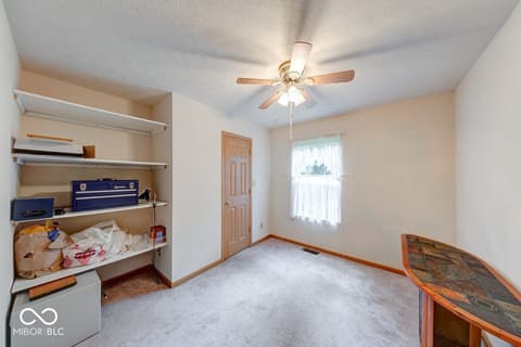 Bedroom at 8157 Center Lake Road, Nineveh, IN